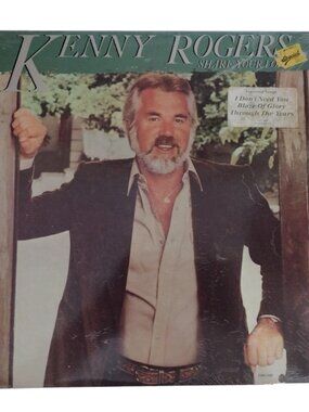 KENNY ROGERS Share Your Love Vinyl LP - good condition tested  READ DESCRIPTION
